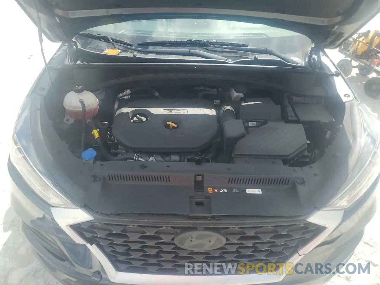 12 fotografías del automóvil dañado KM8J23A47MU381874 HYUNDAI TUCSON 2021