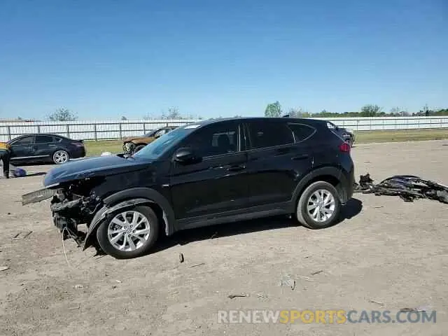 11 fotografías del automóvil dañado KM8J23A49MU305489 HYUNDAI TUCSON 2021