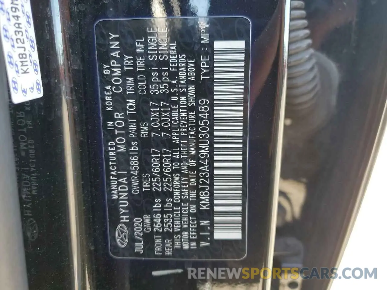 15 fotografías del automóvil dañado KM8J23A49MU305489 HYUNDAI TUCSON 2021
