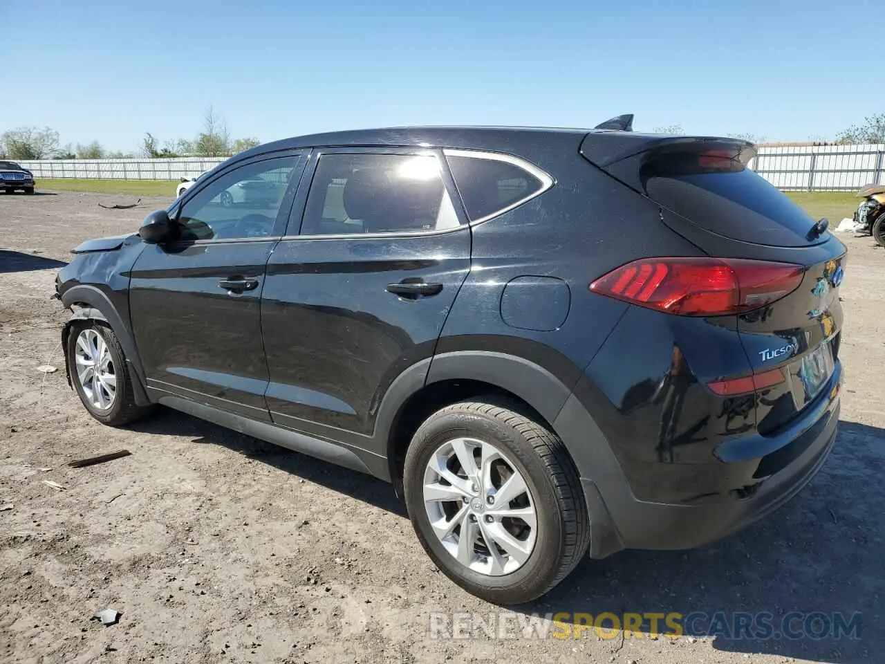 2 fotografías del automóvil dañado KM8J23A49MU305489 HYUNDAI TUCSON 2021
