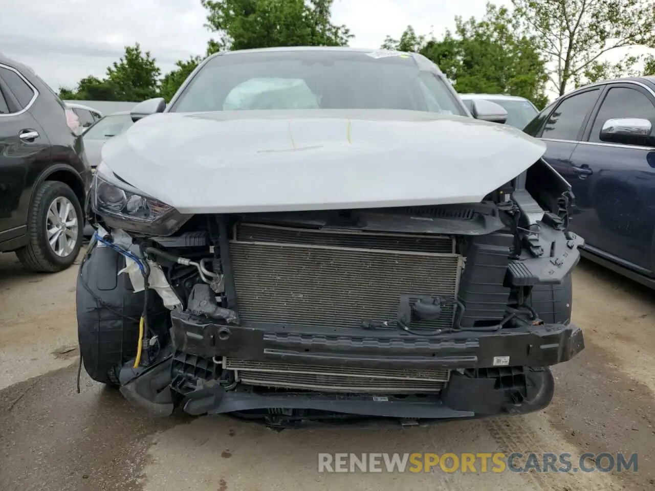 5 fotografías del automóvil dañado KM8J23A49MU336712 HYUNDAI TUCSON 2021