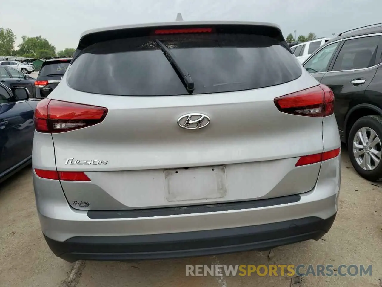 6 fotografías del automóvil dañado KM8J23A49MU336712 HYUNDAI TUCSON 2021