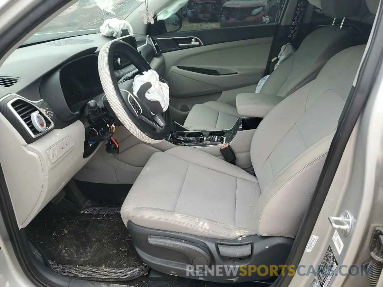 7 fotografías del automóvil dañado KM8J23A49MU336712 HYUNDAI TUCSON 2021