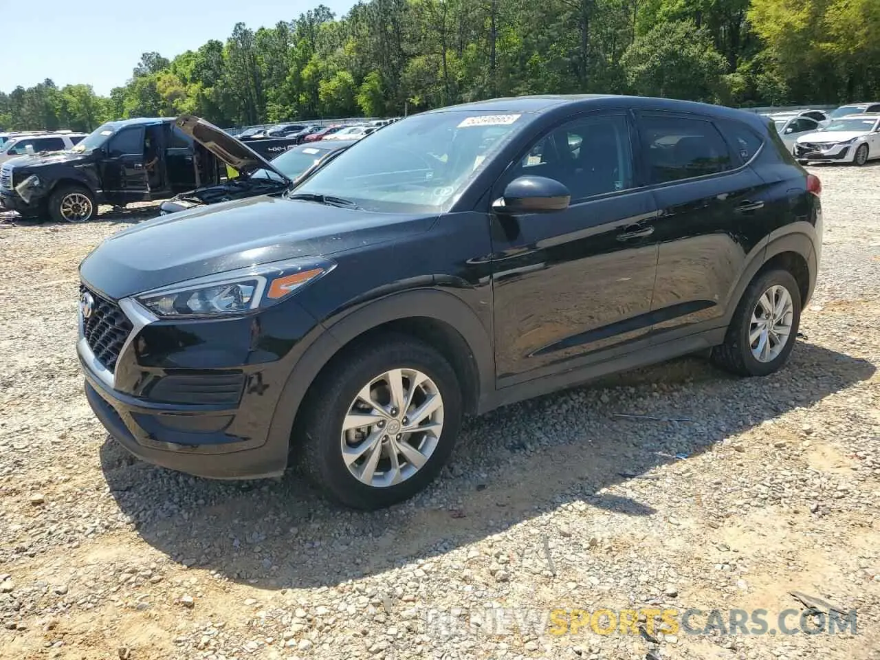 1 fotografías del automóvil dañado KM8J23A49MU360430 HYUNDAI TUCSON 2021