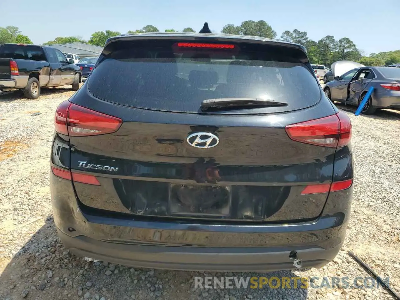 6 fotografías del automóvil dañado KM8J23A49MU360430 HYUNDAI TUCSON 2021
