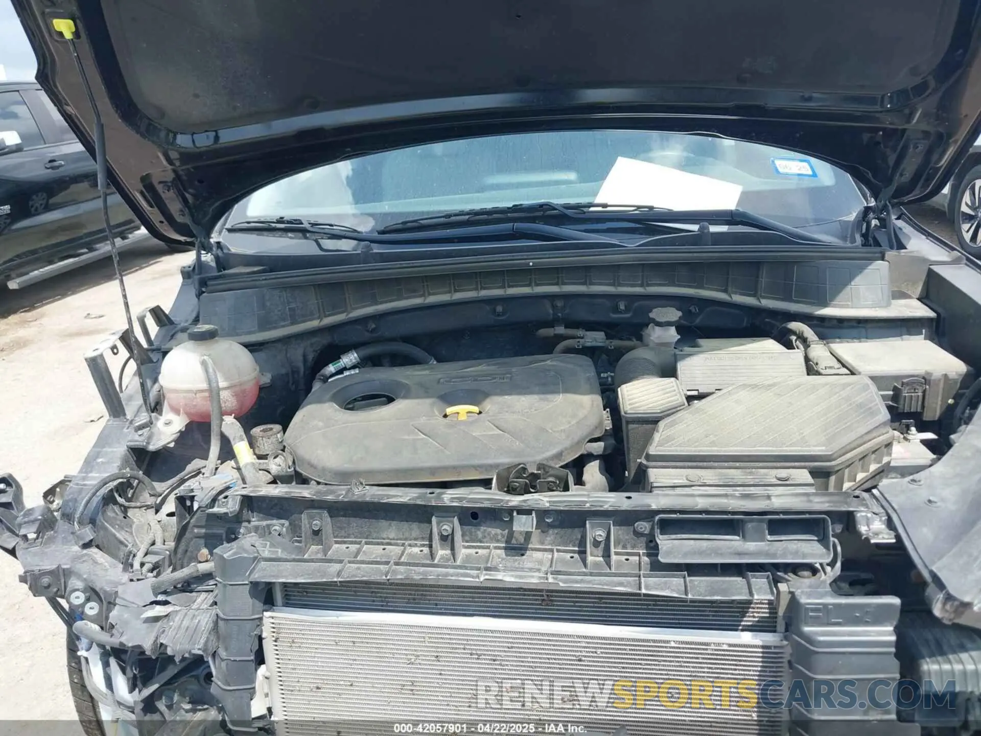 10 fotografías del automóvil dañado KM8J23A49MU404586 HYUNDAI TUCSON 2021