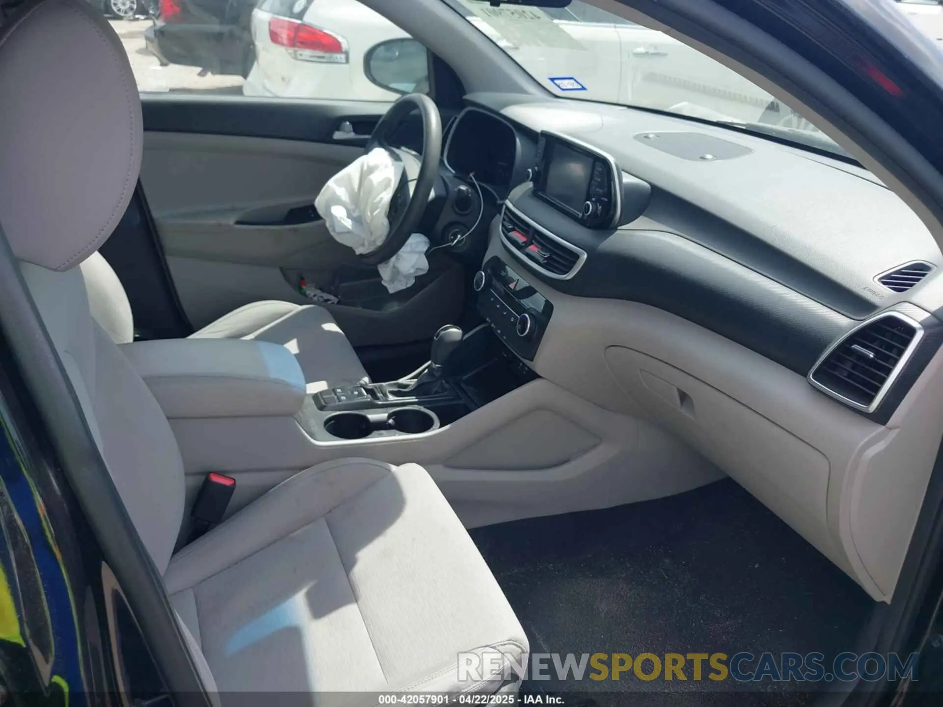 5 fotografías del automóvil dañado KM8J23A49MU404586 HYUNDAI TUCSON 2021
