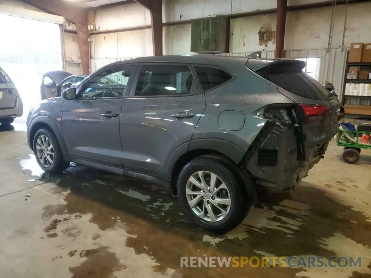 2 fotografías del automóvil dañado KM8J23A4XMU300642 HYUNDAI TUCSON 2021