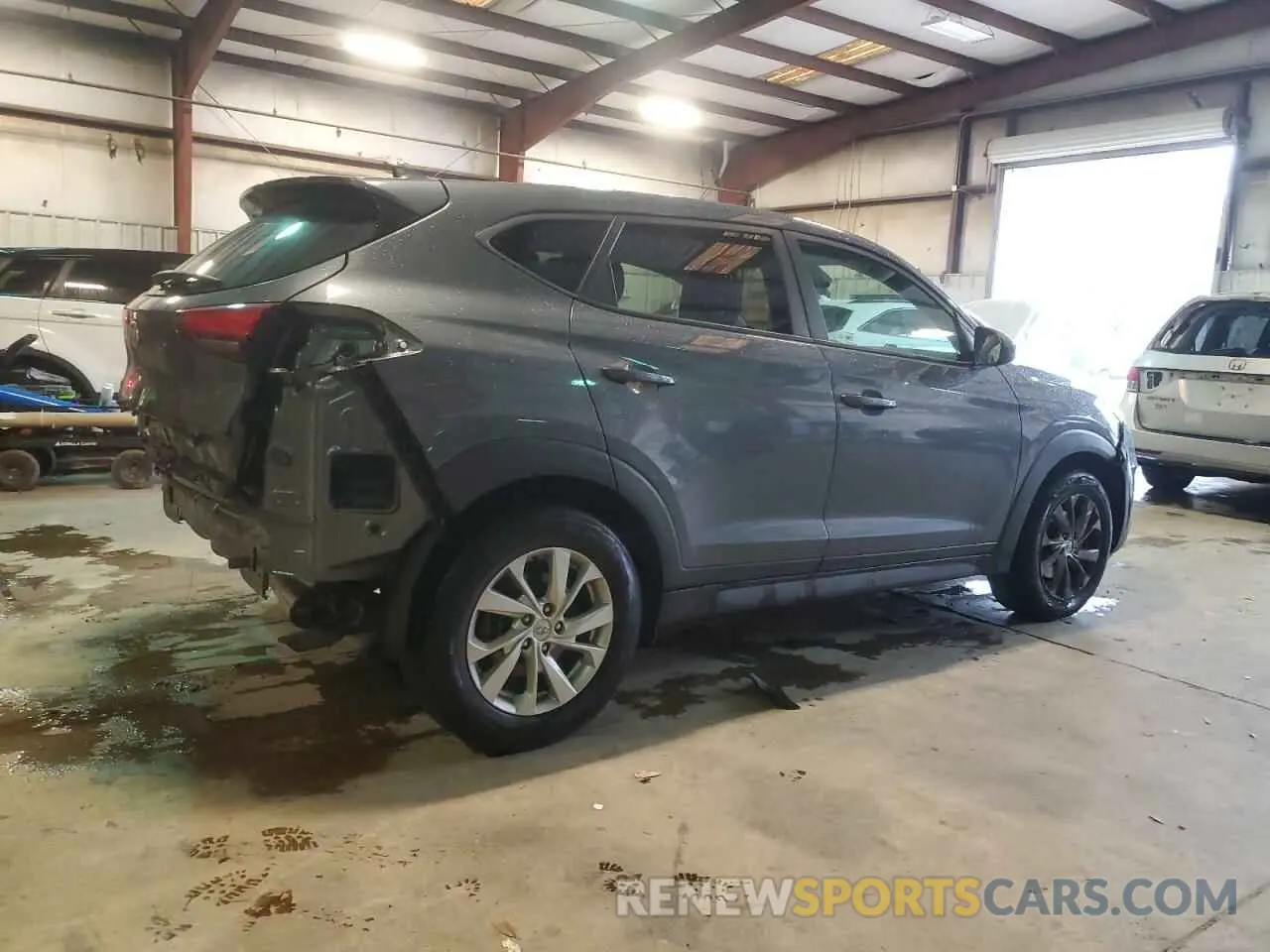 3 fotografías del automóvil dañado KM8J23A4XMU300642 HYUNDAI TUCSON 2021