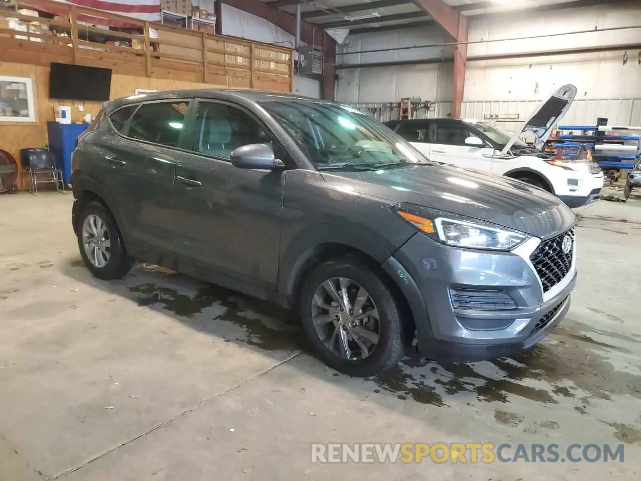 4 fotografías del automóvil dañado KM8J23A4XMU300642 HYUNDAI TUCSON 2021