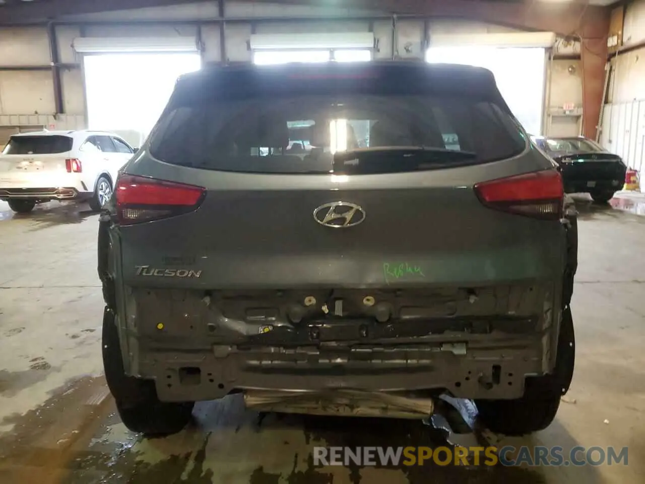 6 fotografías del automóvil dañado KM8J23A4XMU300642 HYUNDAI TUCSON 2021