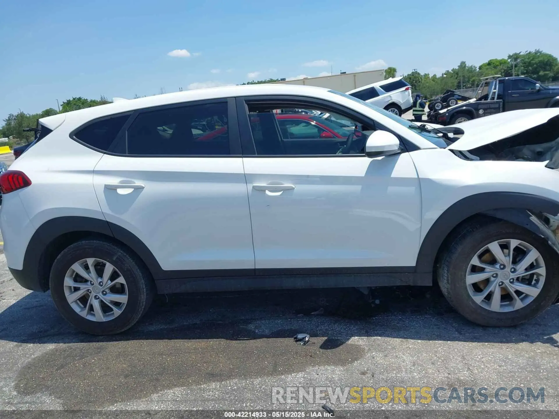 13 fotografías del automóvil dañado KM8J23A4XMU319045 HYUNDAI TUCSON 2021