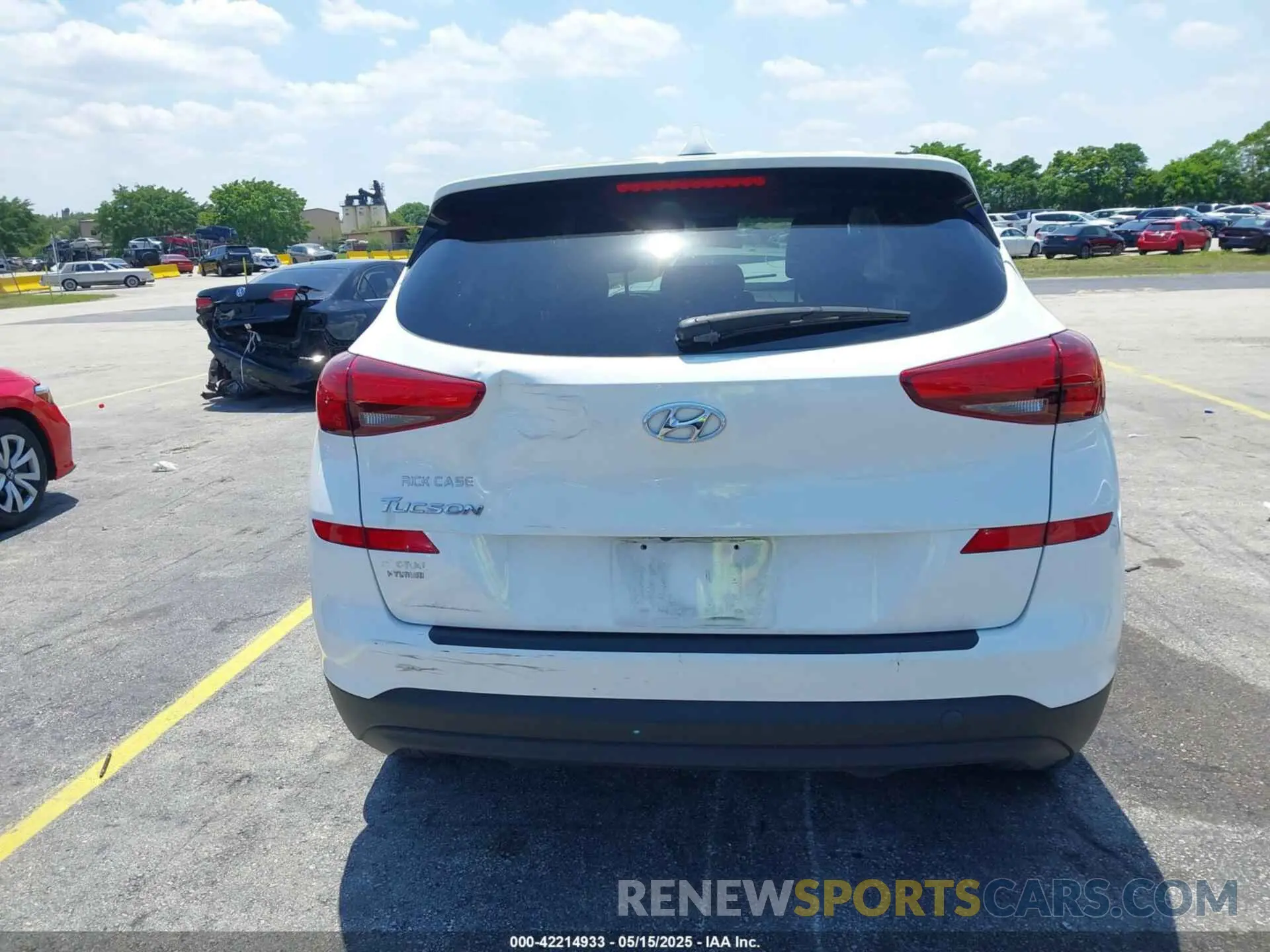 16 fotografías del automóvil dañado KM8J23A4XMU319045 HYUNDAI TUCSON 2021