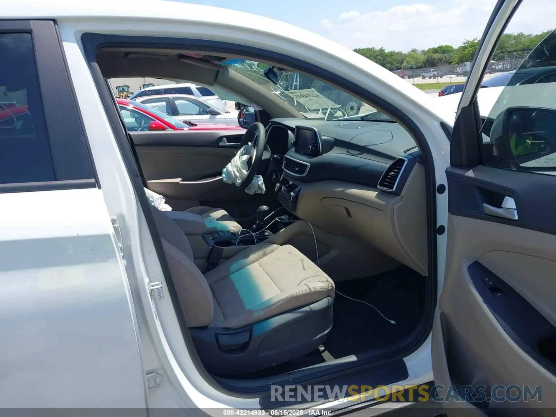 5 fotografías del automóvil dañado KM8J23A4XMU319045 HYUNDAI TUCSON 2021