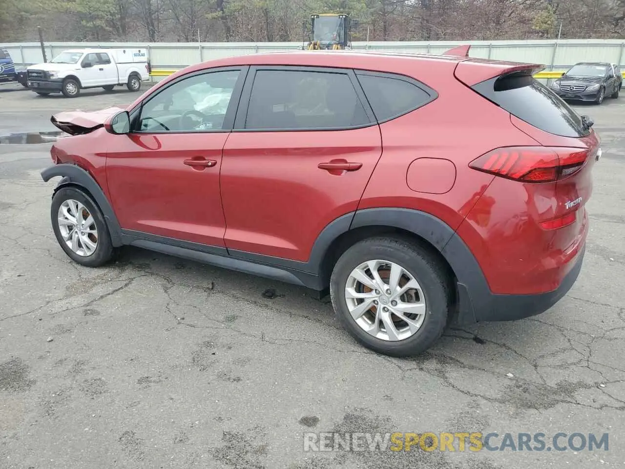 2 fotografías del automóvil dañado KM8J2CA40MU345525 HYUNDAI TUCSON 2021