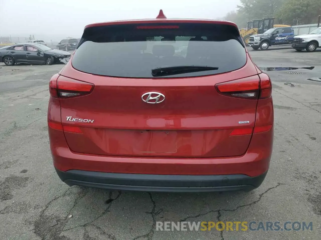 6 fotografías del automóvil dañado KM8J2CA40MU345525 HYUNDAI TUCSON 2021