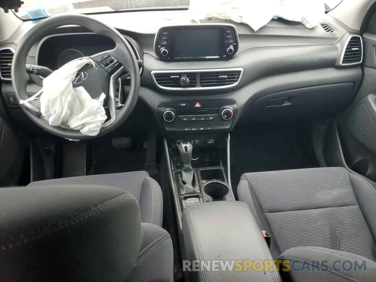 8 fotografías del automóvil dañado KM8J2CA40MU345525 HYUNDAI TUCSON 2021