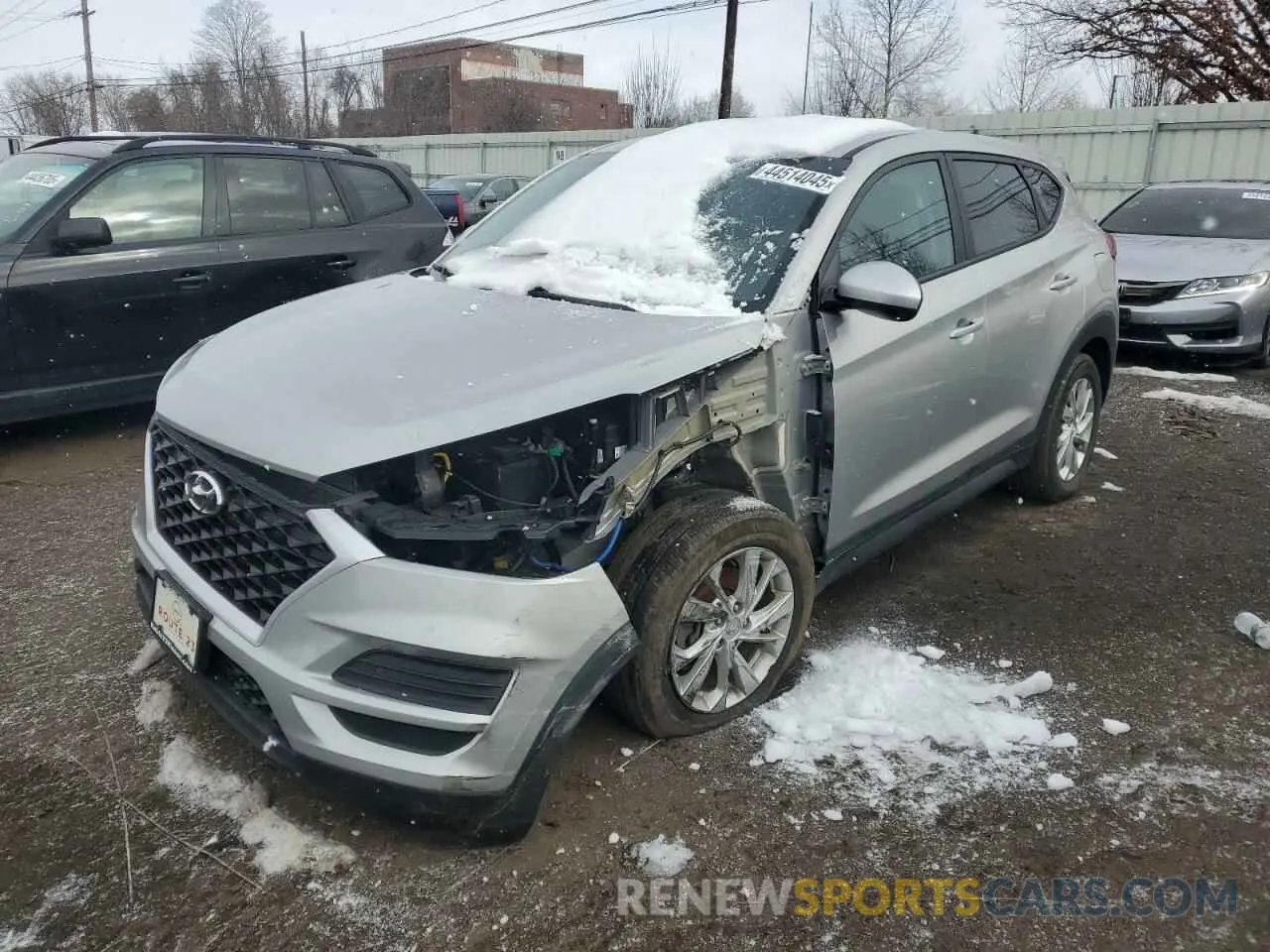 1 fotografías del automóvil dañado KM8J2CA41MU394538 HYUNDAI TUCSON 2021