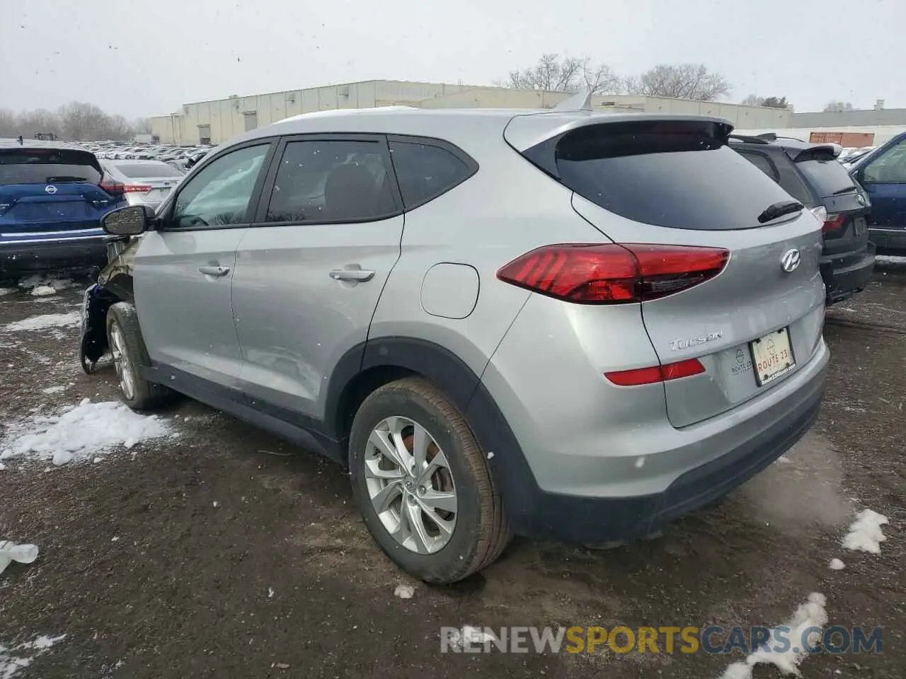 2 fotografías del automóvil dañado KM8J2CA41MU394538 HYUNDAI TUCSON 2021