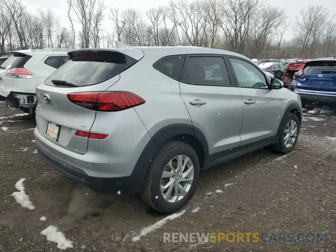 3 fotografías del automóvil dañado KM8J2CA41MU394538 HYUNDAI TUCSON 2021