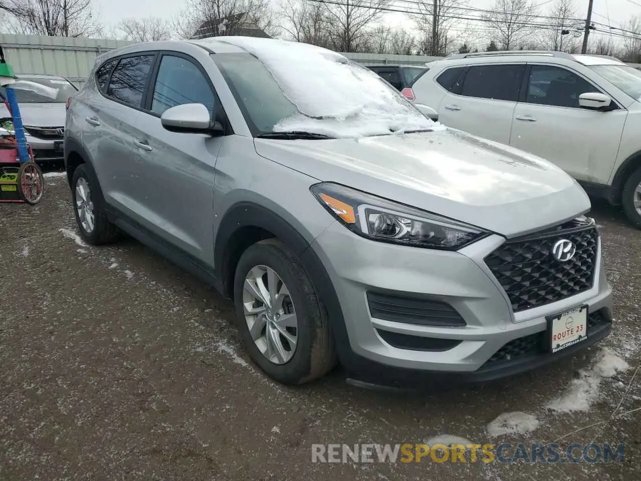 4 fotografías del automóvil dañado KM8J2CA41MU394538 HYUNDAI TUCSON 2021