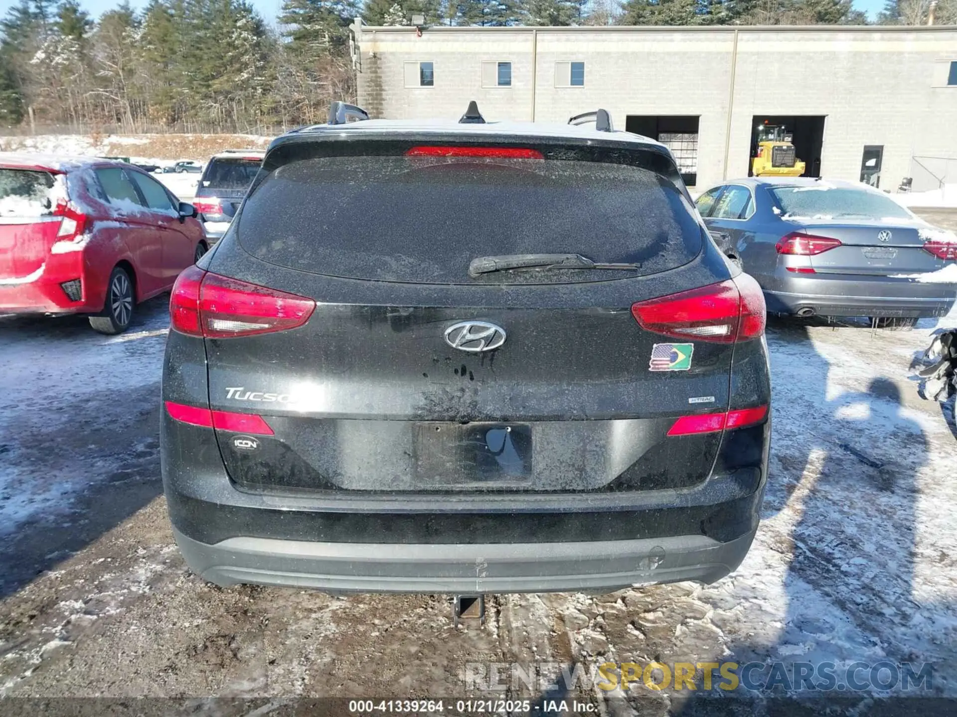 17 fotografías del automóvil dañado KM8J2CA42MU368157 HYUNDAI TUCSON 2021