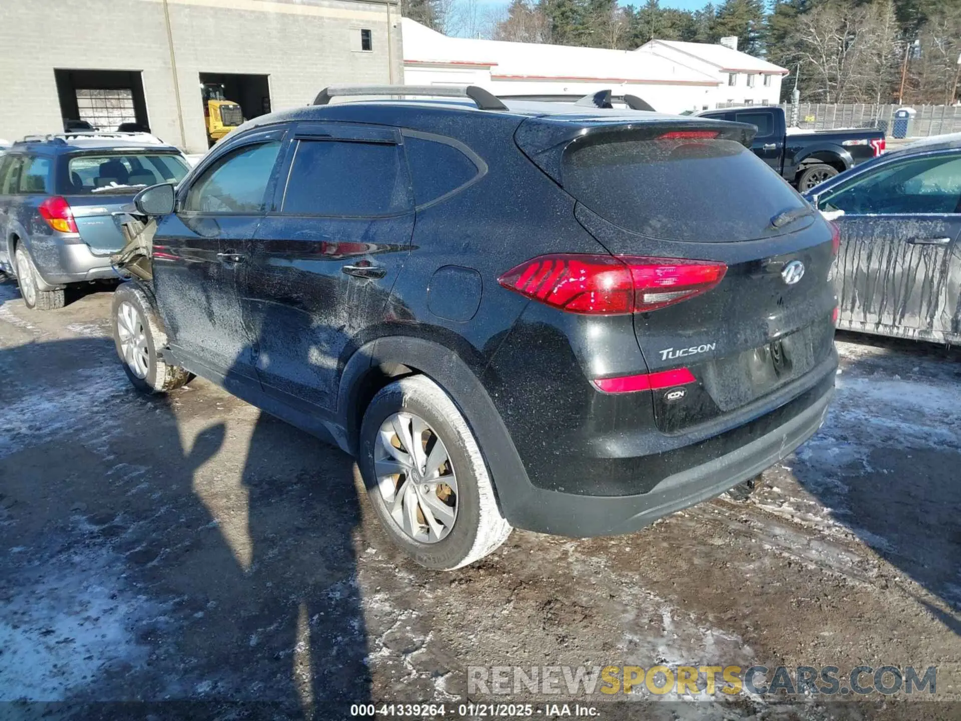 3 fotografías del automóvil dañado KM8J2CA42MU368157 HYUNDAI TUCSON 2021