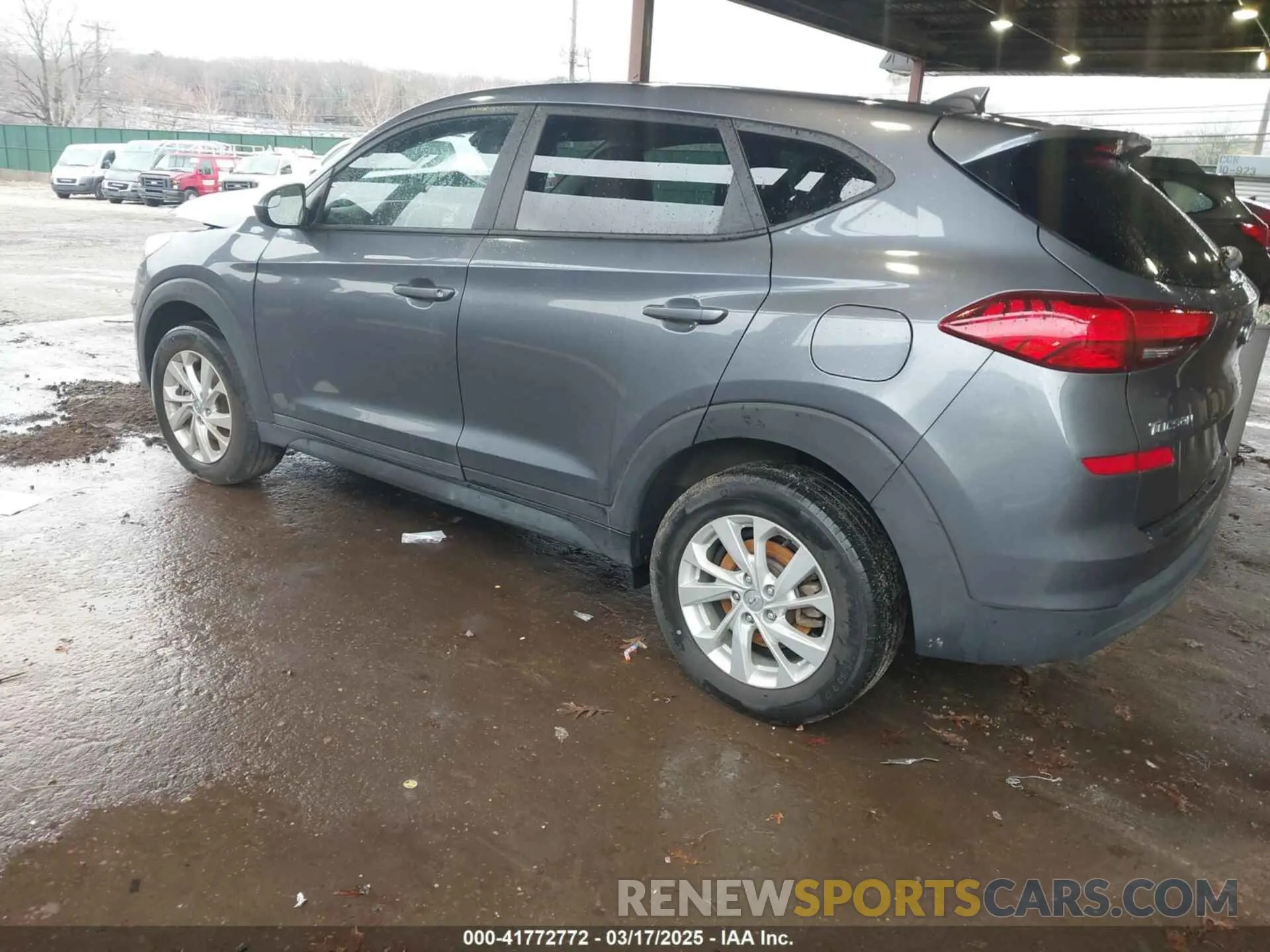 3 fotografías del automóvil dañado KM8J2CA42MU387677 HYUNDAI TUCSON 2021