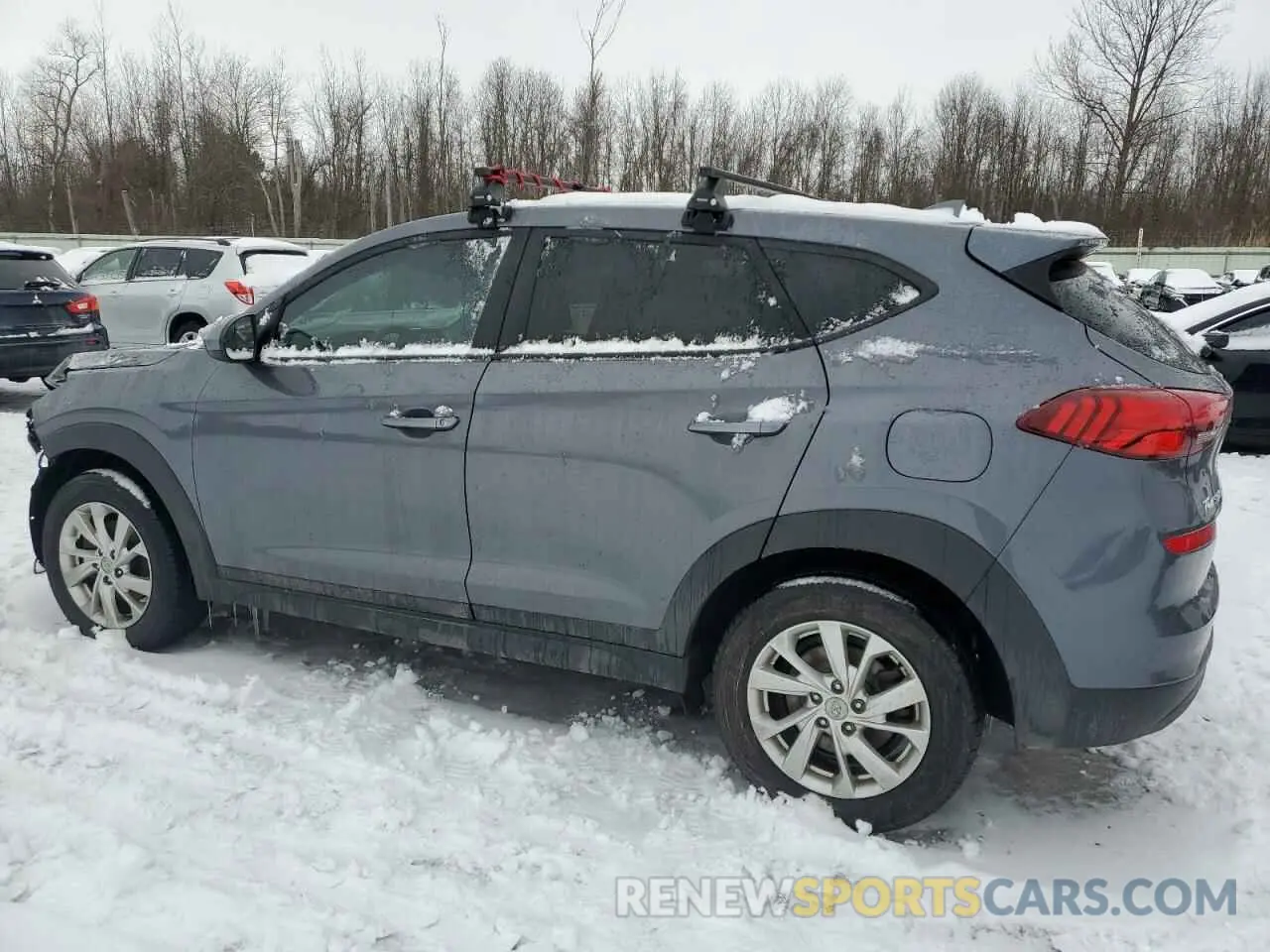 2 fotografías del automóvil dañado KM8J2CA43MU343512 HYUNDAI TUCSON 2021