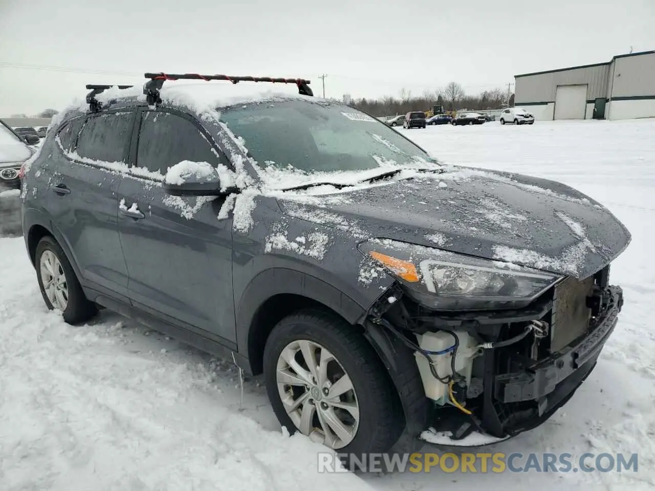 4 fotografías del automóvil dañado KM8J2CA43MU343512 HYUNDAI TUCSON 2021