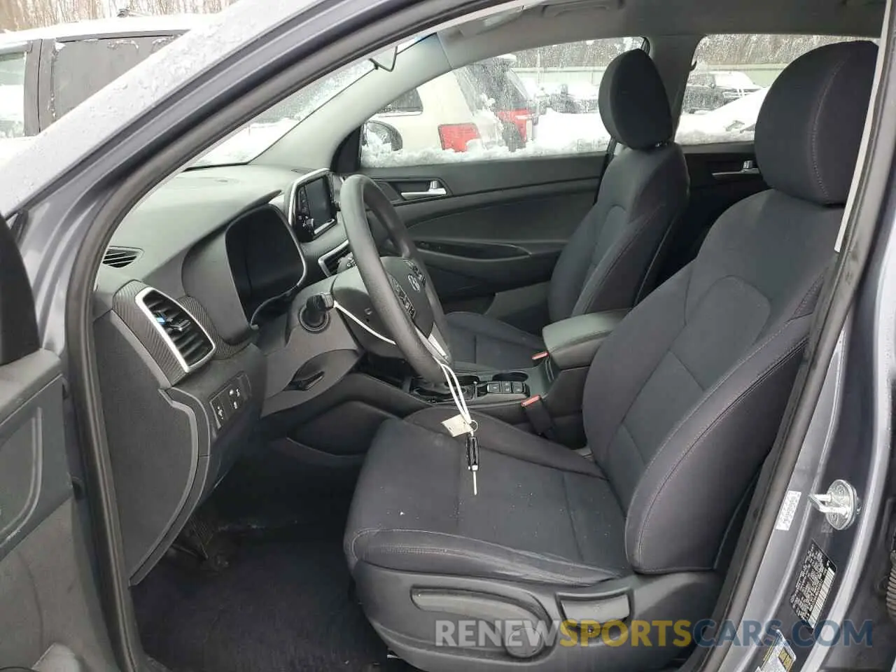 7 fotografías del automóvil dañado KM8J2CA43MU343512 HYUNDAI TUCSON 2021