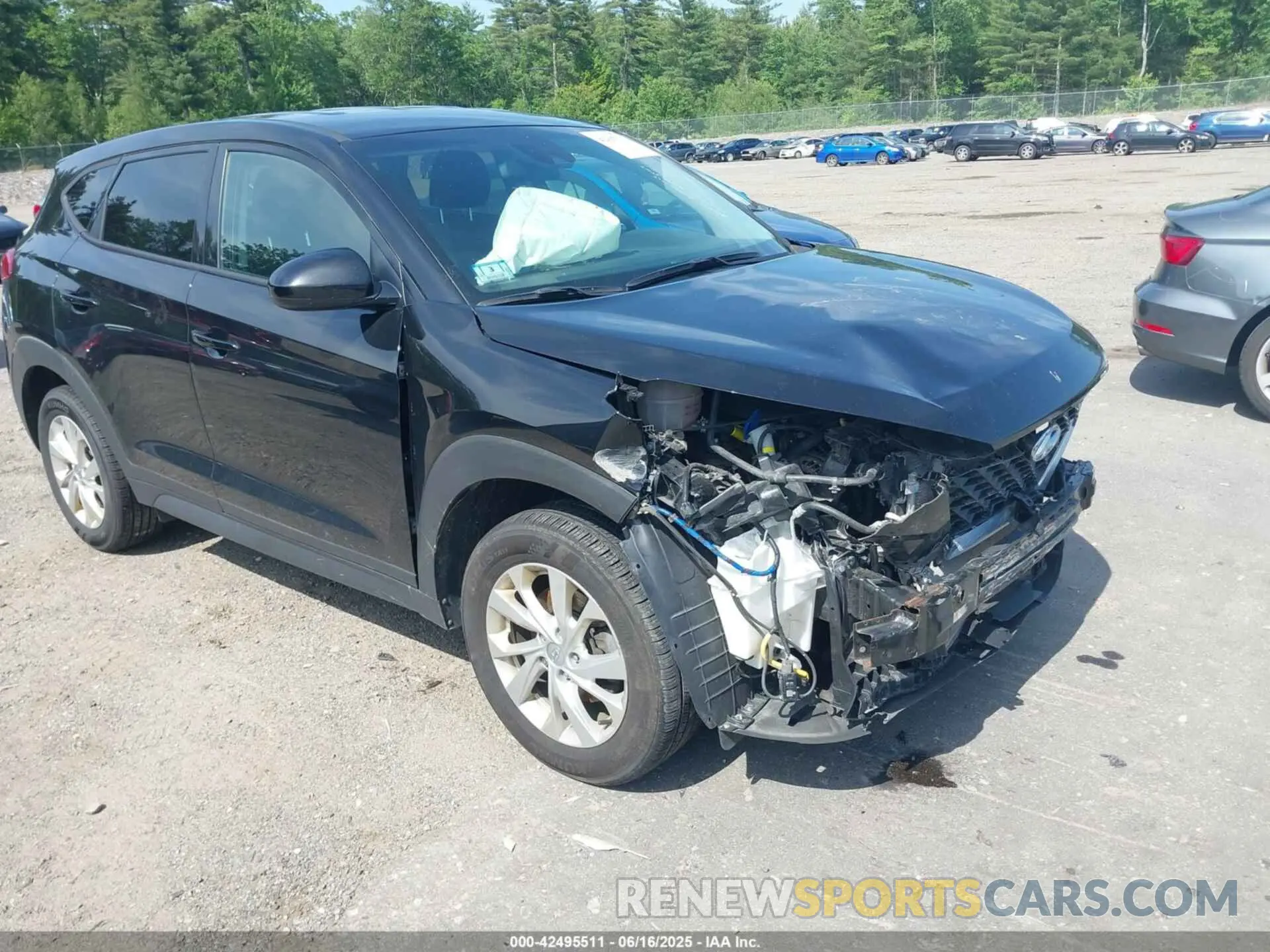 1 fotografías del automóvil dañado KM8J2CA43MU383007 HYUNDAI TUCSON 2021