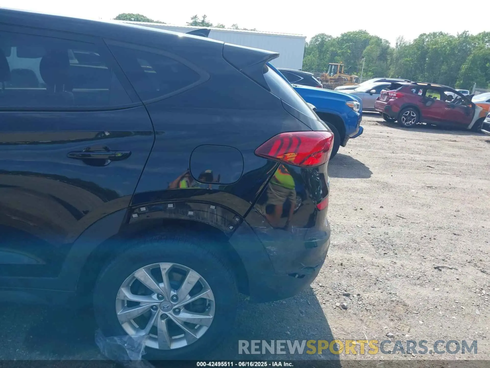 20 fotografías del automóvil dañado KM8J2CA43MU383007 HYUNDAI TUCSON 2021
