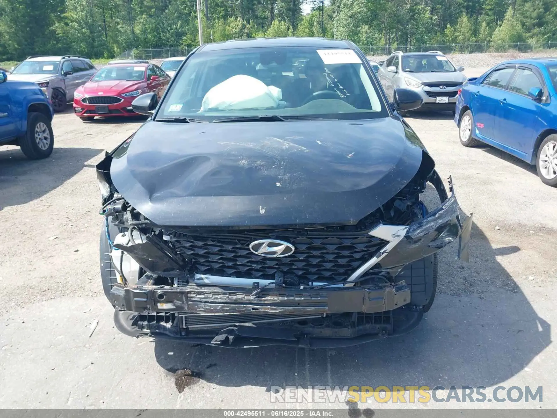 6 fotografías del automóvil dañado KM8J2CA43MU383007 HYUNDAI TUCSON 2021