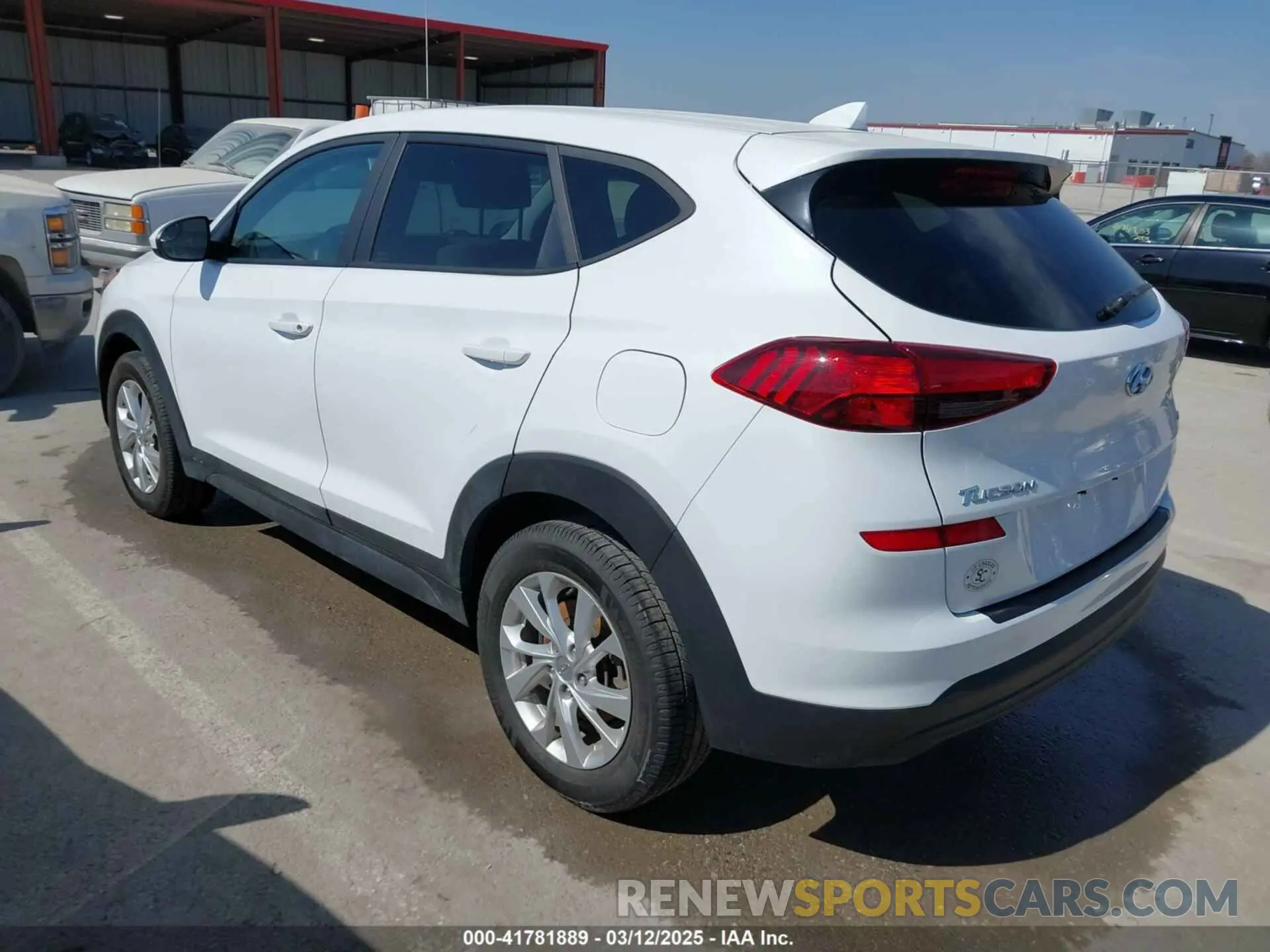 3 fotografías del automóvil dañado KM8J2CA44MU290013 HYUNDAI TUCSON 2021