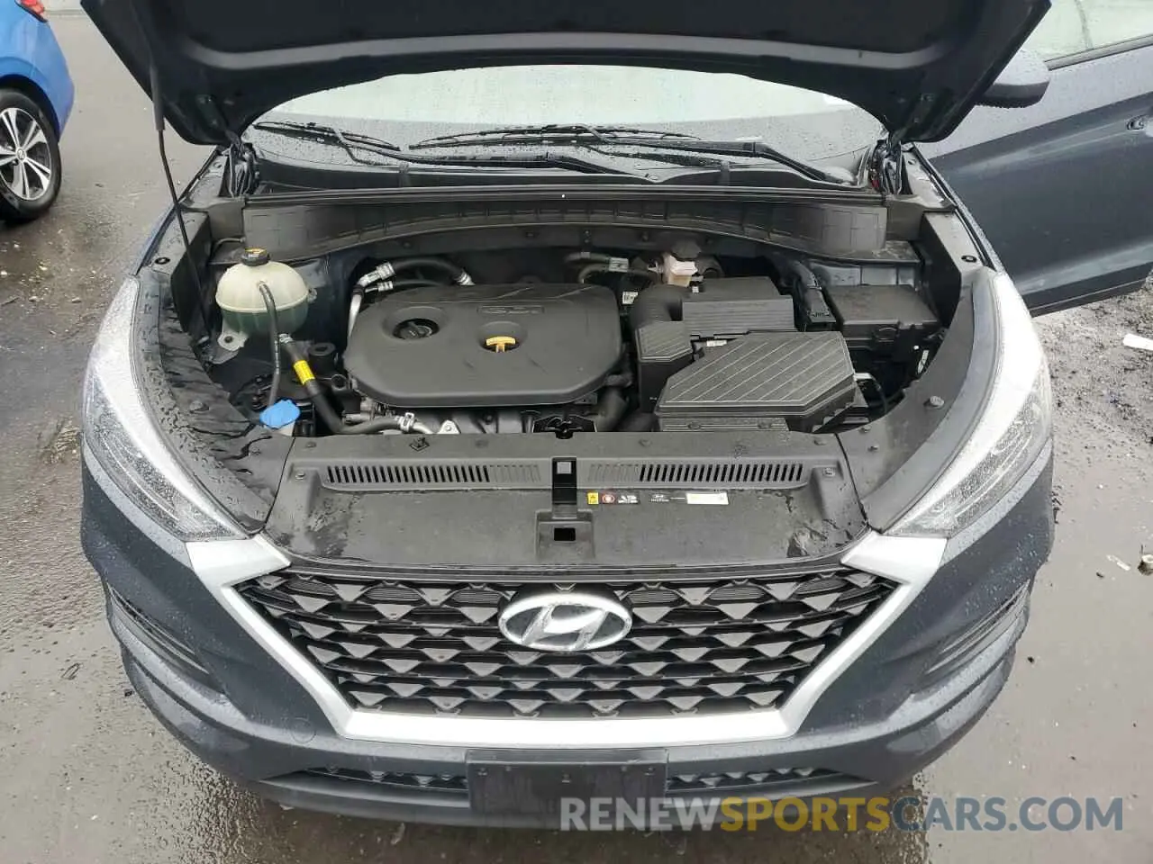 12 fotografías del automóvil dañado KM8J2CA45MU288643 HYUNDAI TUCSON 2021