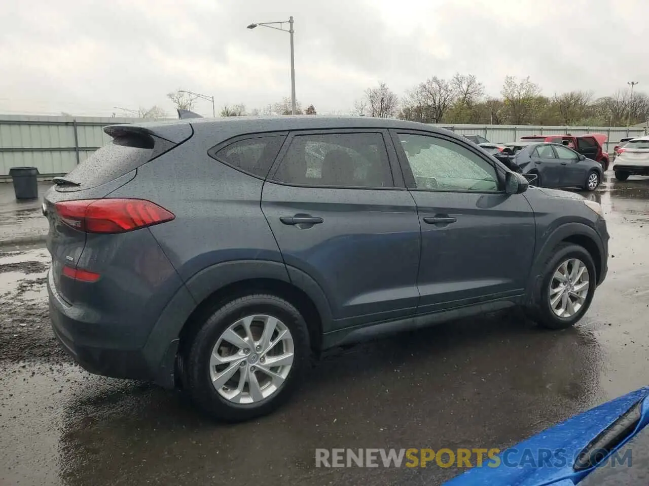 3 fotografías del automóvil dañado KM8J2CA45MU288643 HYUNDAI TUCSON 2021