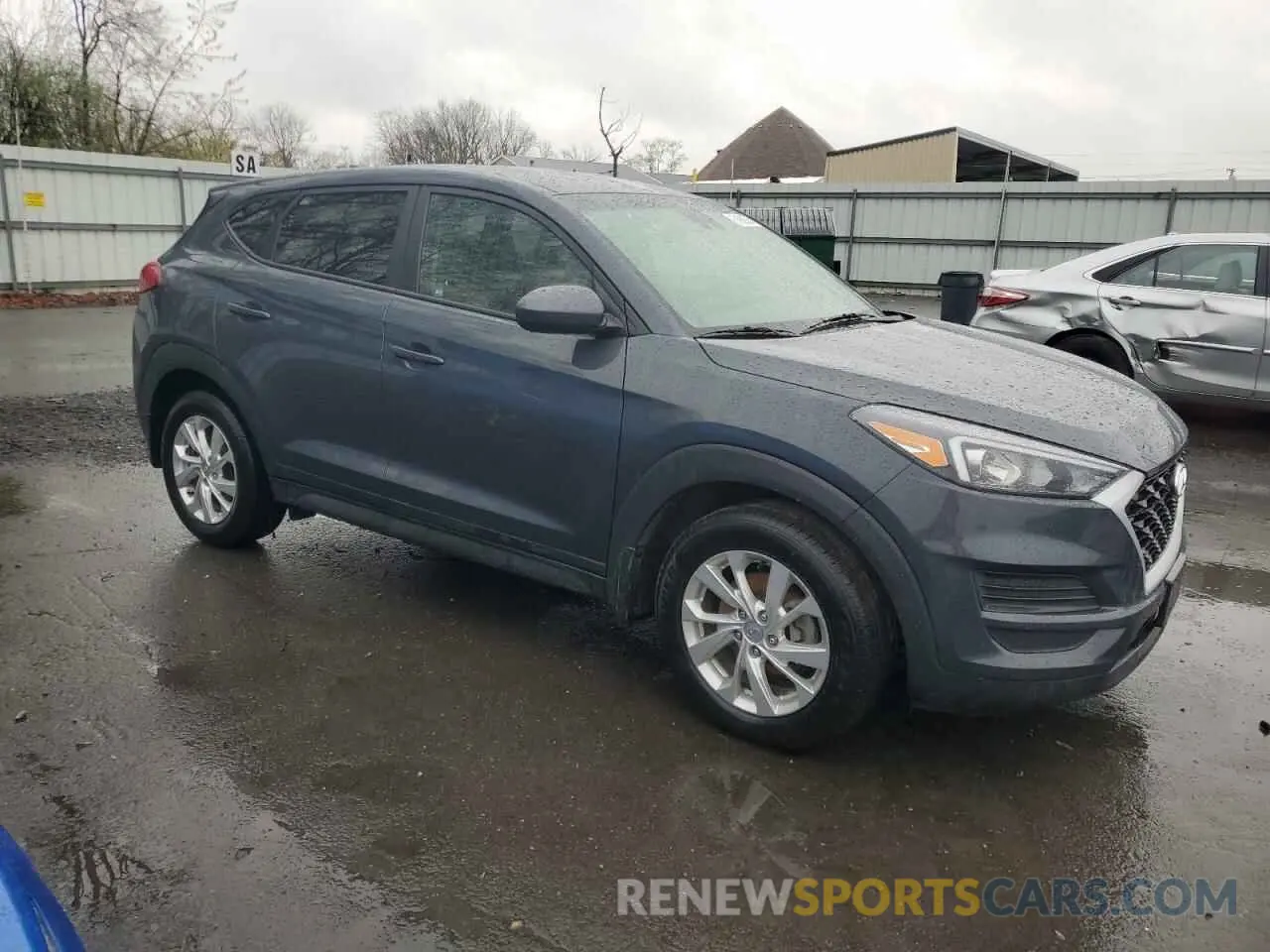 4 fotografías del automóvil dañado KM8J2CA45MU288643 HYUNDAI TUCSON 2021