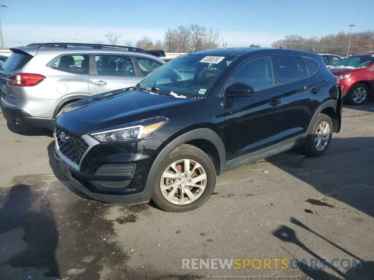 1 fotografías del automóvil dañado KM8J2CA45MU390962 HYUNDAI TUCSON 2021