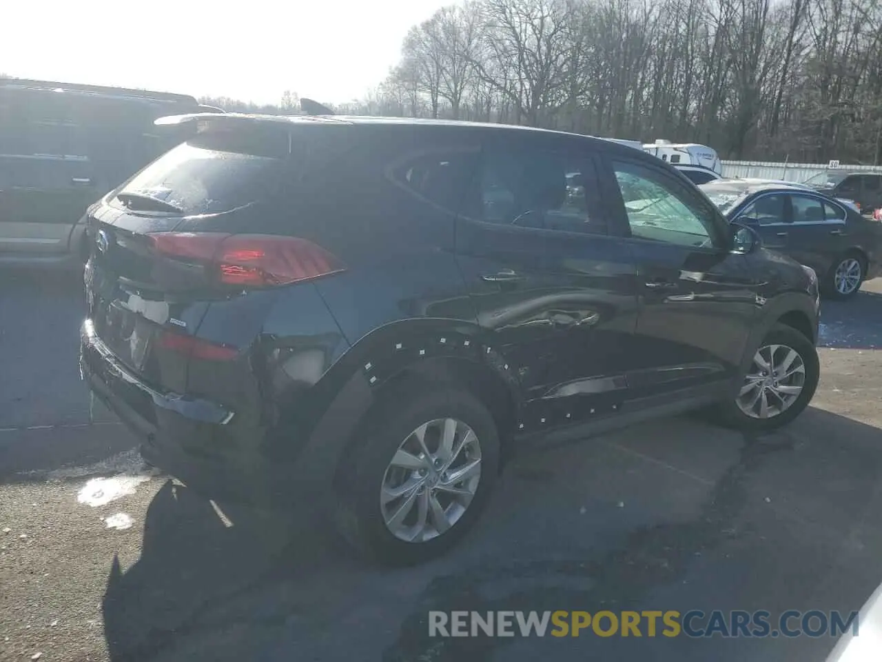 3 fotografías del automóvil dañado KM8J2CA45MU390962 HYUNDAI TUCSON 2021