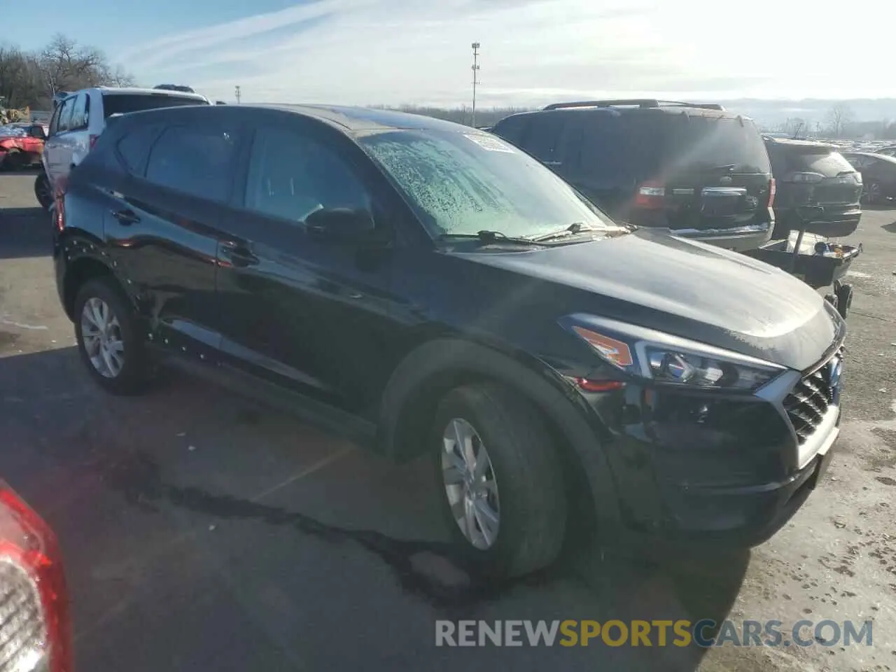 4 fotografías del automóvil dañado KM8J2CA45MU390962 HYUNDAI TUCSON 2021