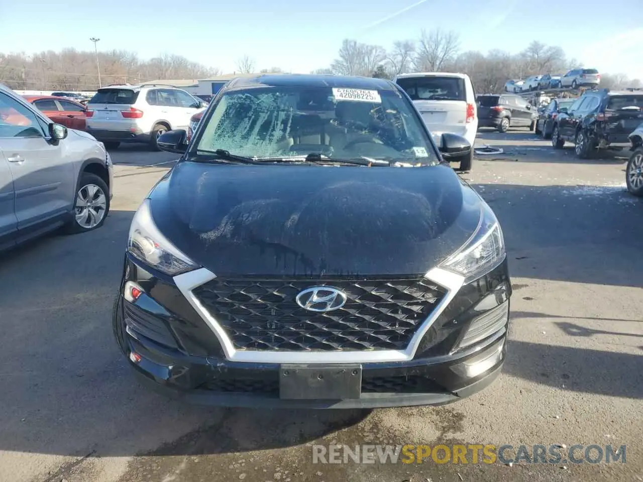 5 fotografías del automóvil dañado KM8J2CA45MU390962 HYUNDAI TUCSON 2021