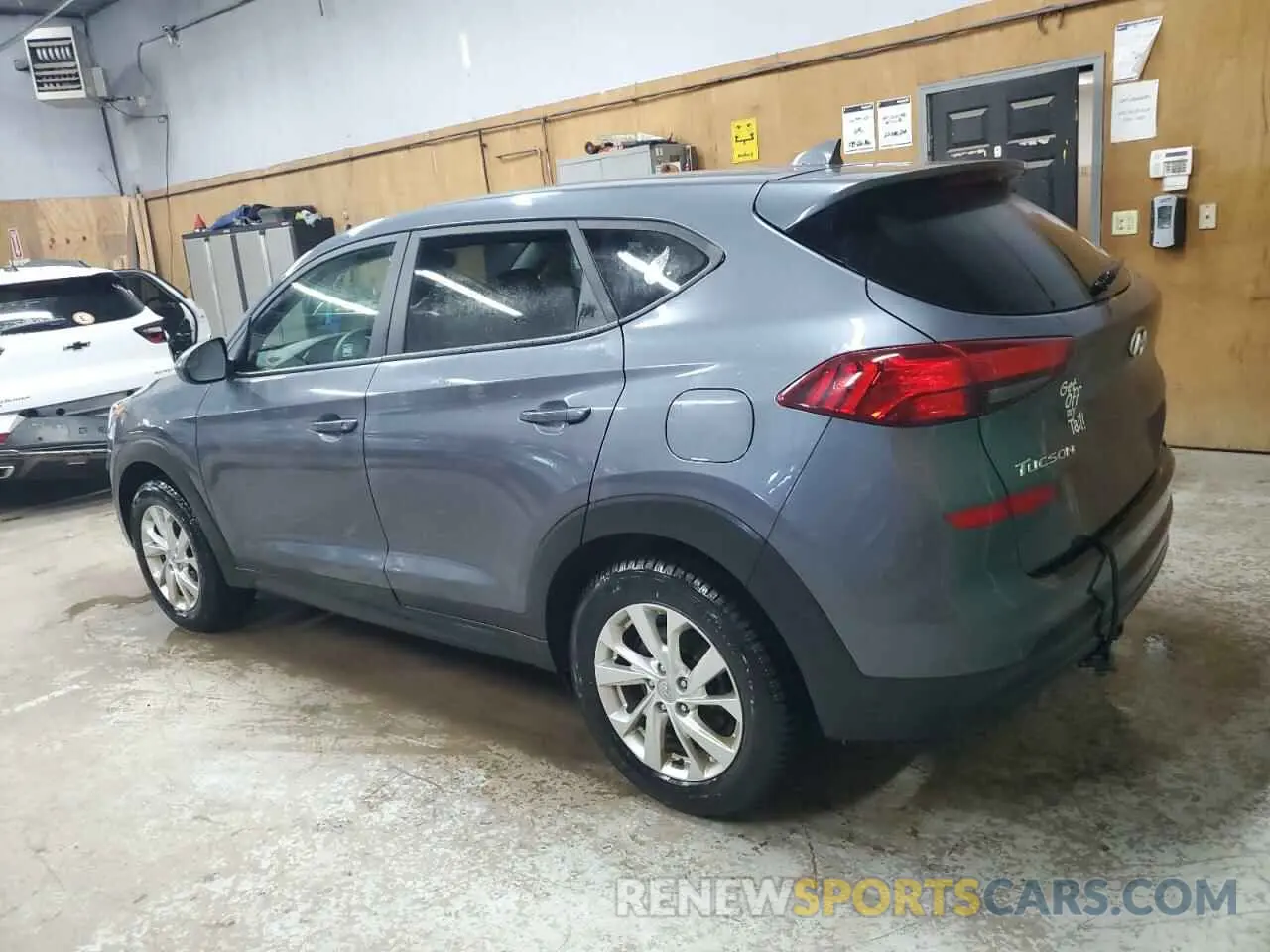 2 fotografías del automóvil dañado KM8J2CA46MU294757 HYUNDAI TUCSON 2021