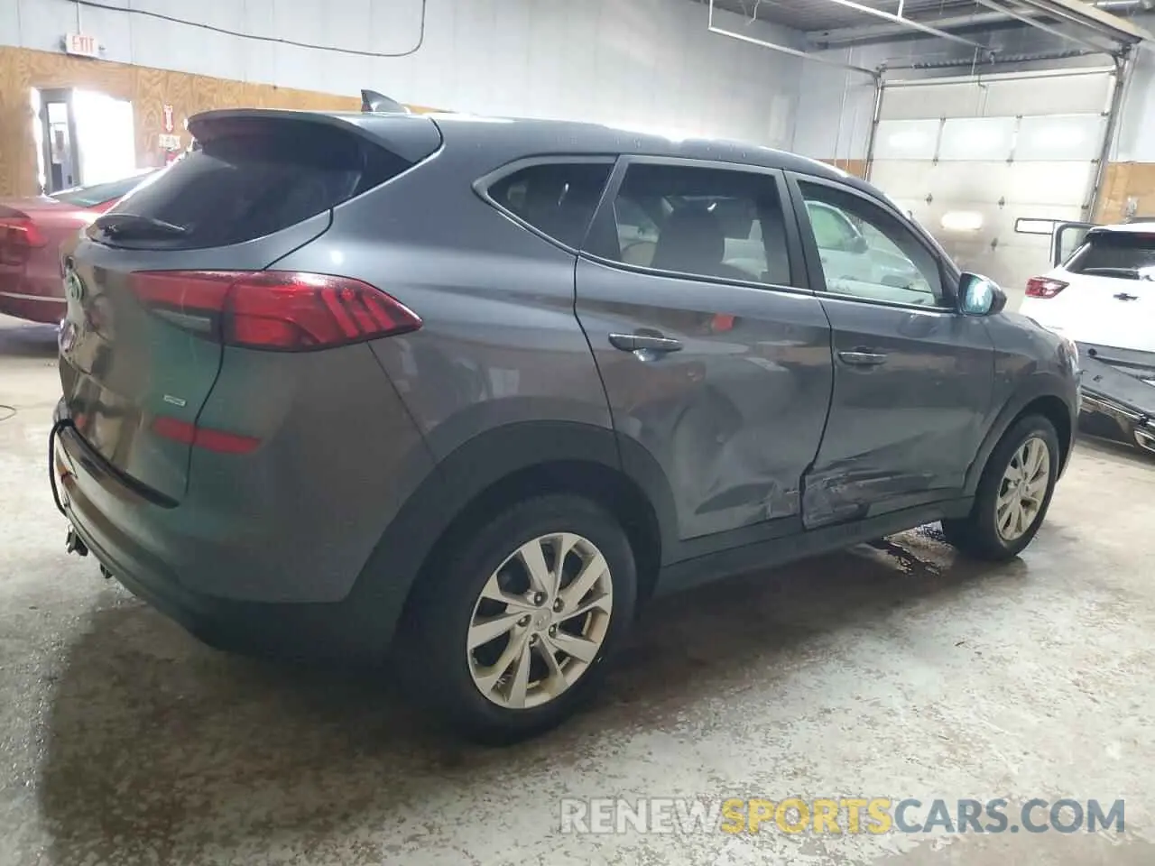 3 fotografías del automóvil dañado KM8J2CA46MU294757 HYUNDAI TUCSON 2021