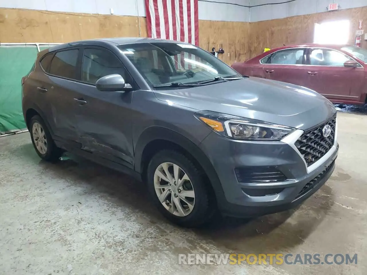 4 fotografías del automóvil dañado KM8J2CA46MU294757 HYUNDAI TUCSON 2021