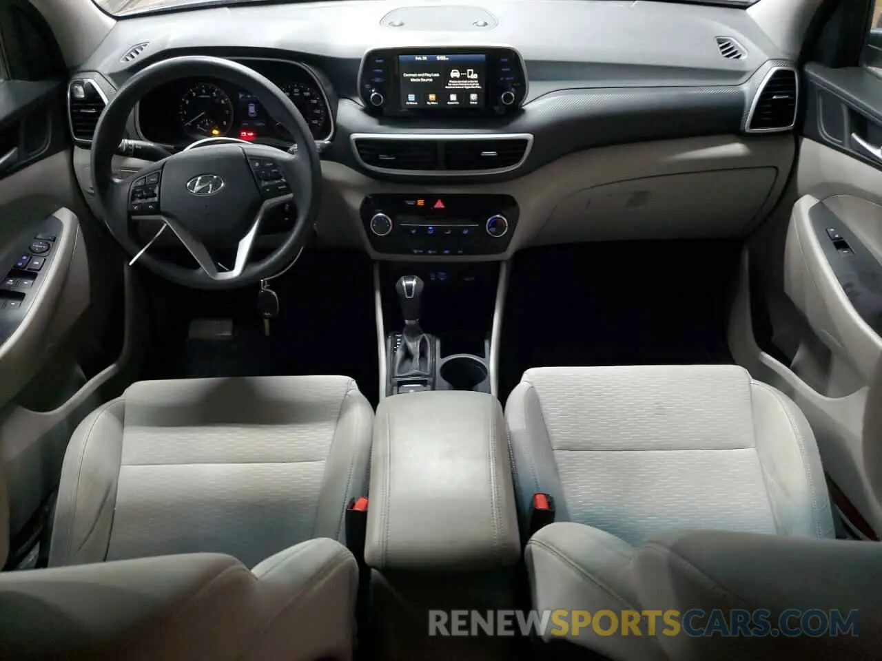 8 fotografías del automóvil dañado KM8J2CA46MU294757 HYUNDAI TUCSON 2021