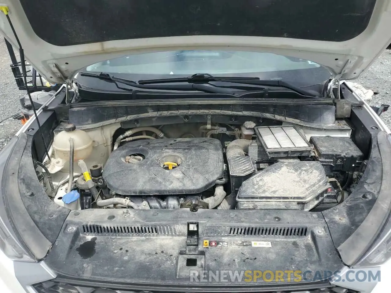 12 fotografías del automóvil dañado KM8J2CA47MU306477 HYUNDAI TUCSON 2021