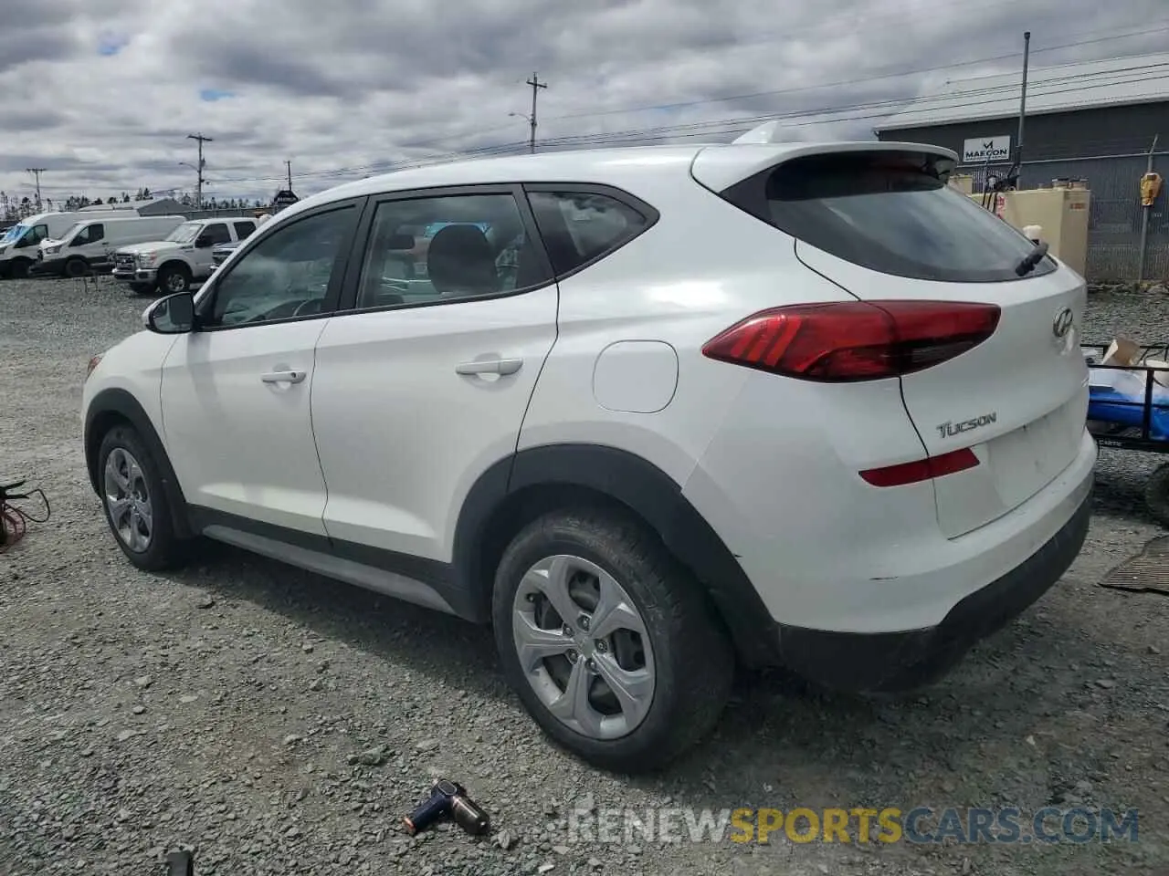 2 fotografías del automóvil dañado KM8J2CA47MU306477 HYUNDAI TUCSON 2021