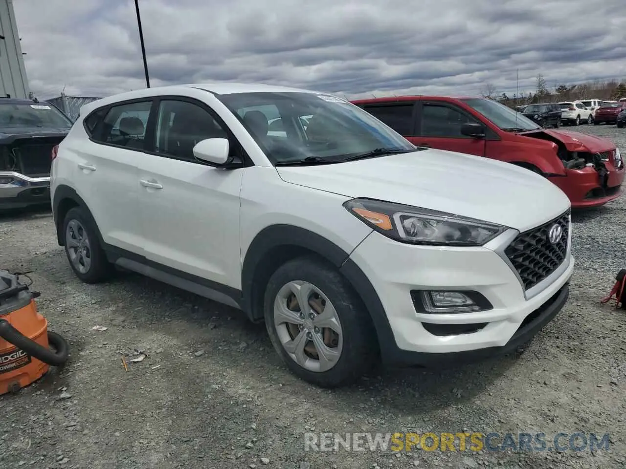 4 fotografías del automóvil dañado KM8J2CA47MU306477 HYUNDAI TUCSON 2021