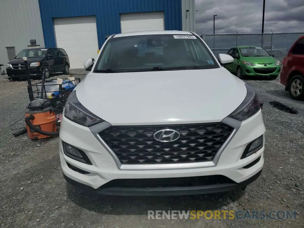 5 fotografías del automóvil dañado KM8J2CA47MU306477 HYUNDAI TUCSON 2021